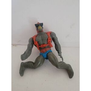 MOTU Vintage Kids Gray Orange Stratos Action Figure Size Small